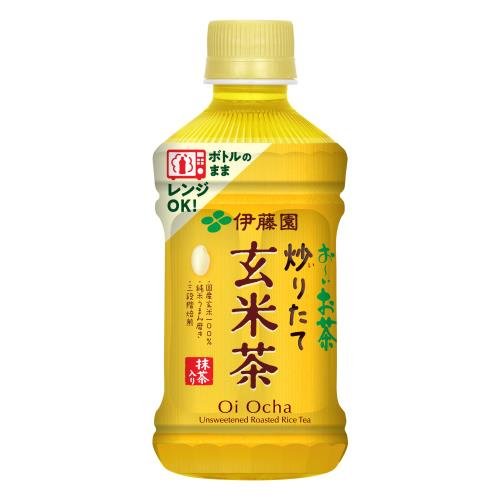 お~いお茶 玄米茶 電子レンジ対応 ホットPET 345ml×24本