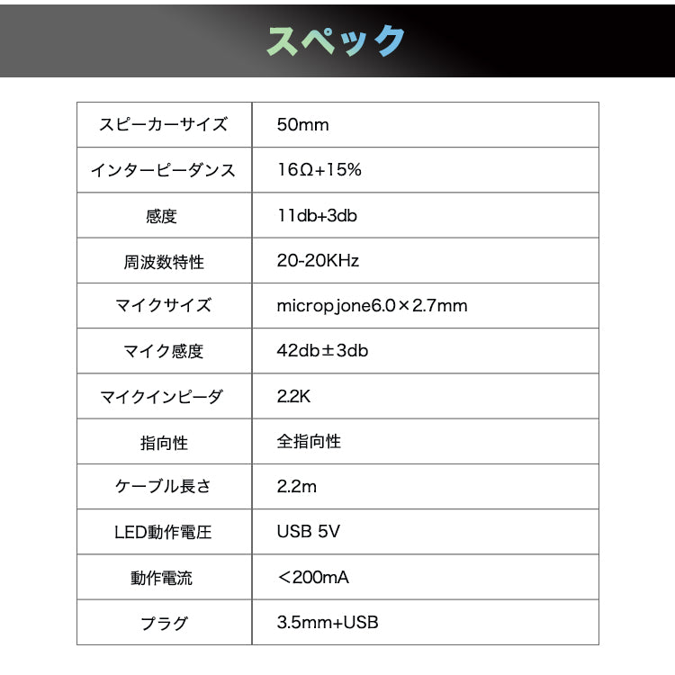 【PlatingBlue】EKSA ゲーミング ヘッドフォン マイク付き eksa-001