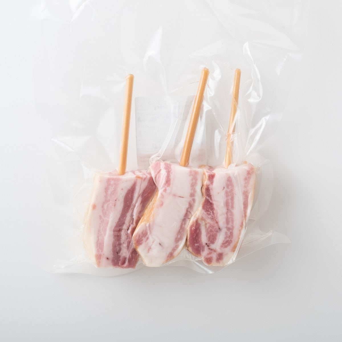 3本セット（約300g） ブロックベーコン串 – カウシェ