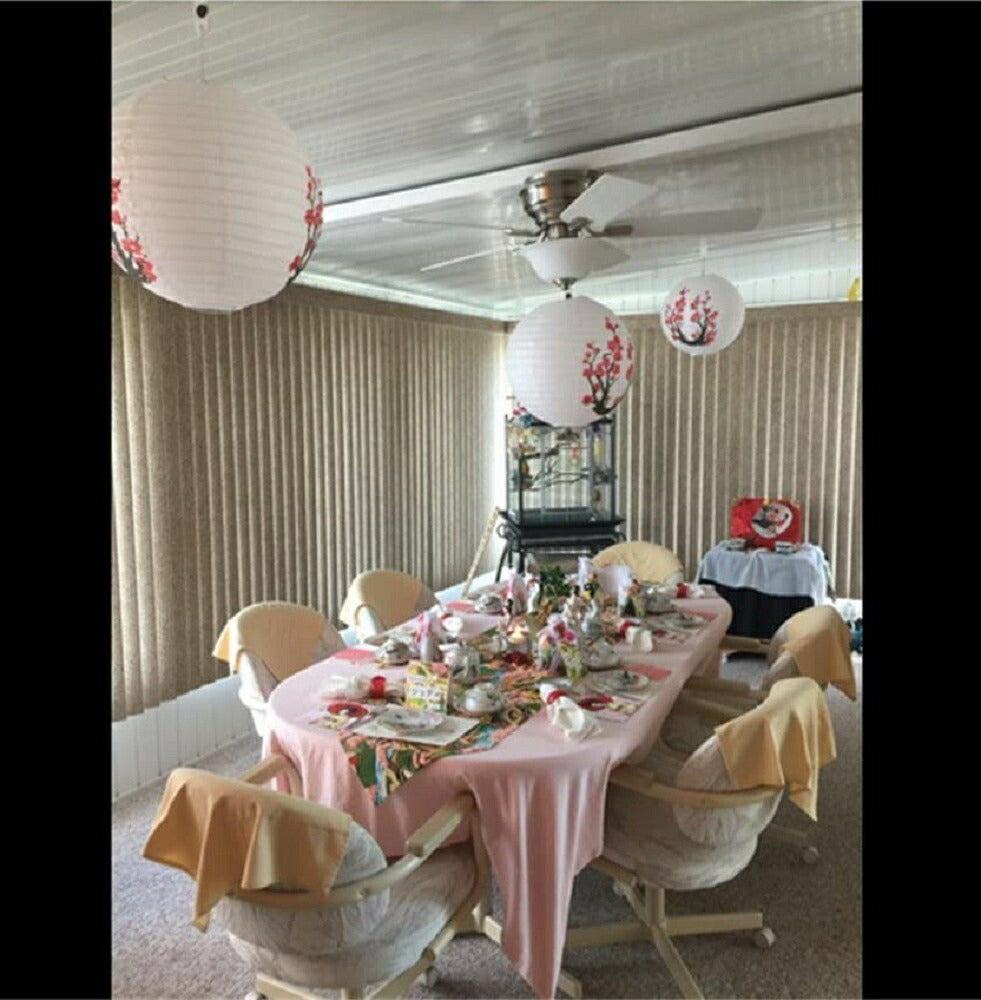 提灯 梅の花 丸提灯 和柄 和風 和 東洋 オリエンタルランプ 正月 旧正月 レストラン 結婚式 宴会 チャイナタウン ホームデコレーション 中華街 灯り 古風 ウメ 木 円形 丸型 円型 紙 学園祭 卒業式 演劇 劇団 文化祭 劇 パーティー お祭り