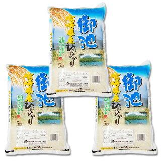 15kg(5kg×3袋でお届けしま)令和3年 九州 宮崎県産ひのひかり 白米