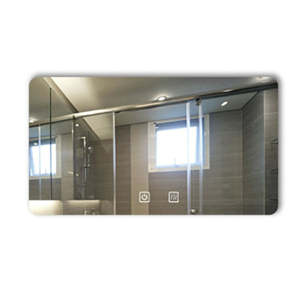 ミラー LED 四角形 高級 ホテル ミラー 70×50cm ledミラー 鏡 ライト付き おしゃれ 調光 コンセント付き ライト付きミラー 曇り止め 壁掛けミラー 壁掛け 丸ミラー 四角 シンプル オシャレ 姿見 全身鏡 モダン シンプル カジュアル 北欧 インテリア 新築 リフォーム