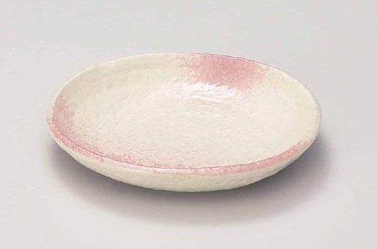 桜志野3.5丸皿 直径11.2cm 和食器 おしゃれ 美濃焼 取り皿 国産 日本製 桃色 ピンク 陶器のふる里 stockヤ