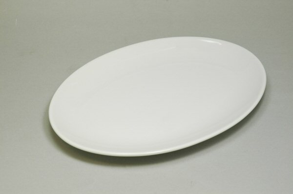 白 9吋メタプラター 幅23.5cm 白い食器 ホワイト 美濃焼 洋食器 国産 日本製 陶器のふる里 stockヤ