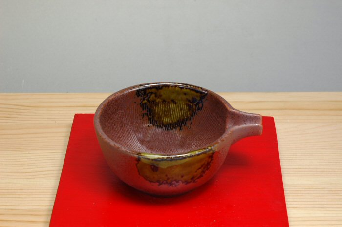 美濃伊賀片口小鉢(小) 変形 和ボール 和食器 美濃焼 日本製 国産 陶器のふる里 stockヤ