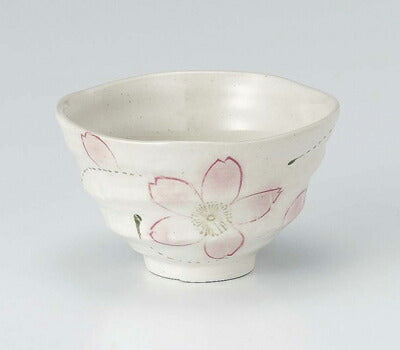 紅桜茶碗 直径12cm 飯碗 ごはんちゃわん 美濃焼 日本製 陶器のふる里 trysユ