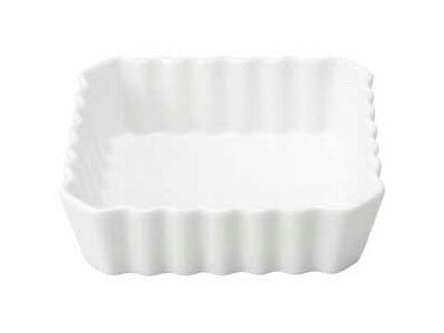 角9吋パイ皿 19x19cm 白 食器 磁器 オーブン料理 プロ使用 業務用 本格 陶器のふる里 stockヤ