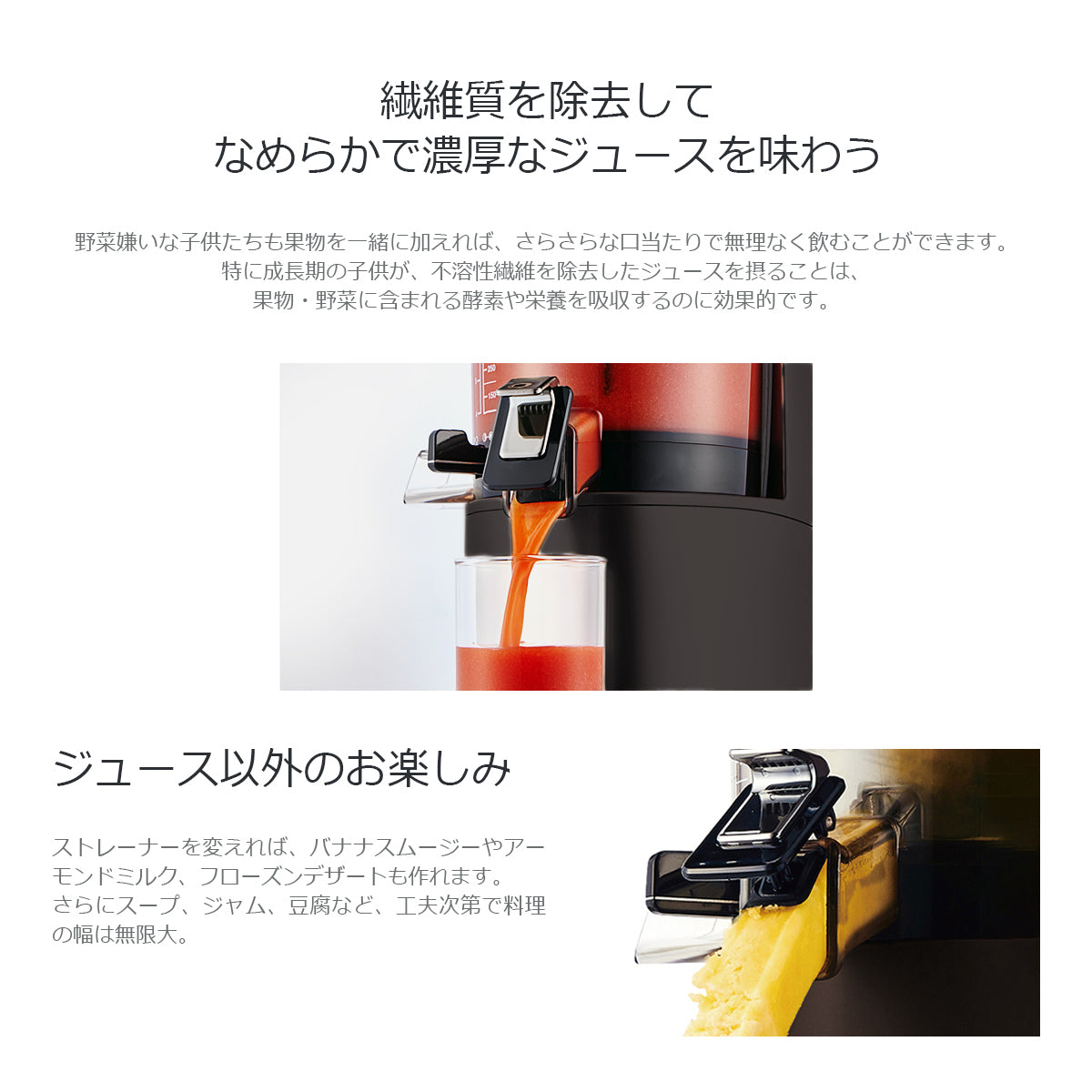 【3人シェア買いでお得】ヒューロム スロージューサー H-AA-BBA(マットブラック)