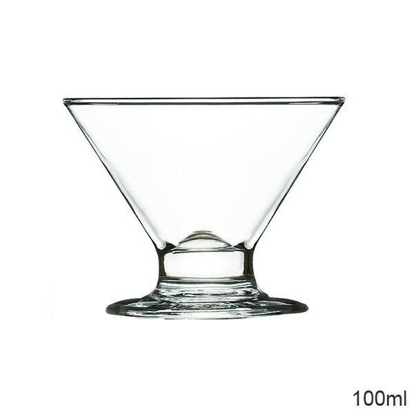 Borgonovoヴィセンツアアイスクリーム100 直径8.5cm 100ml デザートカップ アイスクリームカップ プリン 逆三角形型 業務用 ボルゴノボ イタリア製 陶器のふる里 trysワ