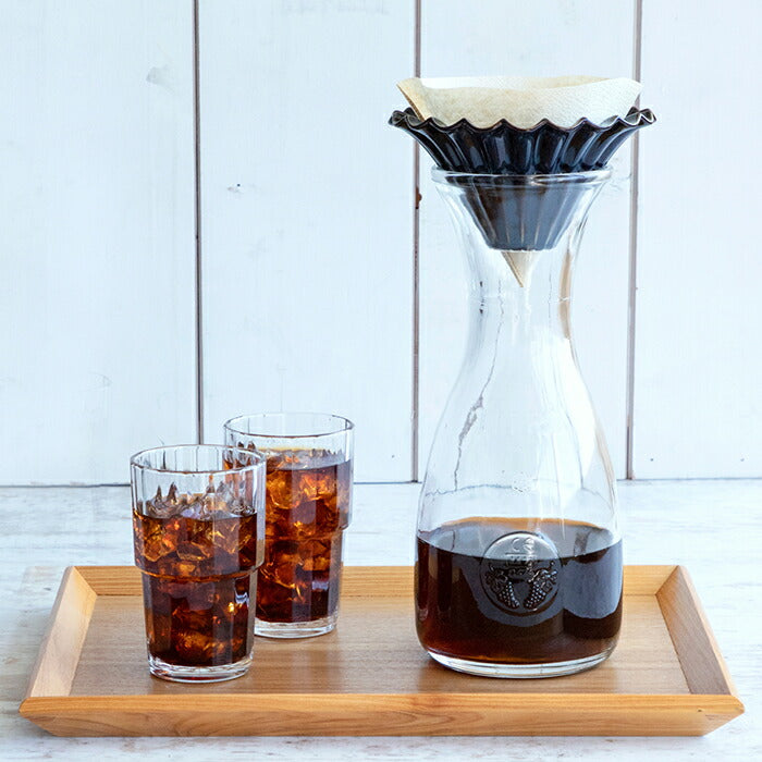 フレアコーヒードリッパー コーパル 薄茶色 キャメル 珈琲器具 専門店 本格 抽出 フィルター 磁器 国産 陶器のふる里 trys光