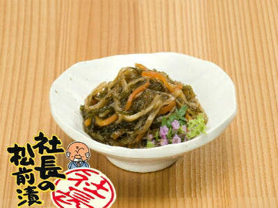 布目 松前漬け 社長の松前漬けカップ180×4個