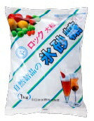 【送料無料】中日本氷糖 氷砂糖 ロック 大粒 1キロ×10個(1ケース)【2ケースまで一個口配送可能です】