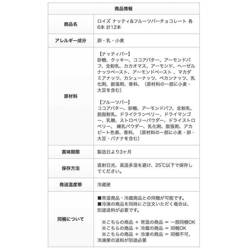 ロイズ ナッティ&フルーツバーチョコレート ROYCE 北海道 人気 お菓子 スイーツ コーティング 大ヒット 定番 / チョコレート クリスマス バレンタイン ホワイトデー