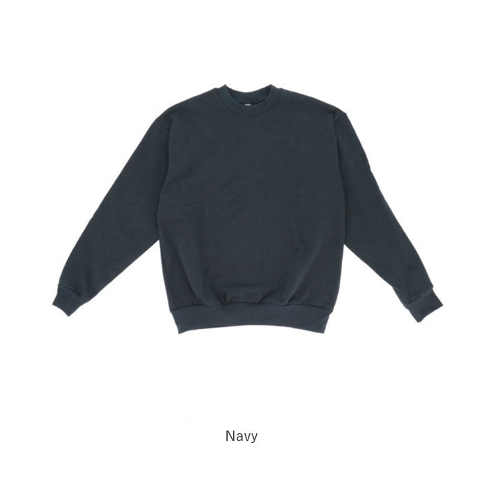 【Black・2.USサイズM】 ロサンゼルスアパレル スウェット 通販 LOS ANGELES APPAREL メンズ トレーナー ブランド トップス 綿100% 無地 大きいサイズ おしゃれ 大きめ 14oz Heavy Fleece Crew HF07 LA APPAREL