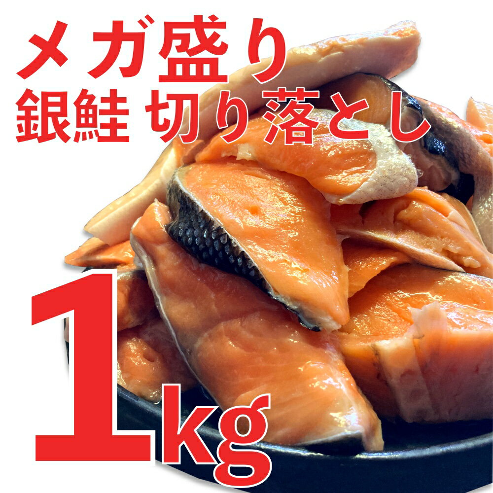 【限定クーポンで20%OFF】1kg 定塩銀鮭切り落とし | 鮭 塩鮭 送料無料
