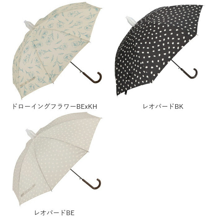 【歌舞伎切り継ぎWI・長傘】 傘 レディース 通販 長傘 グラスファイバー 60cm カバー付き スライド スライド傘 エチケット エチケット傘 ジャンプ傘 撥水カバー付き 撥水 雨具 雨傘 ビジネス 通勤 通学 プレゼント