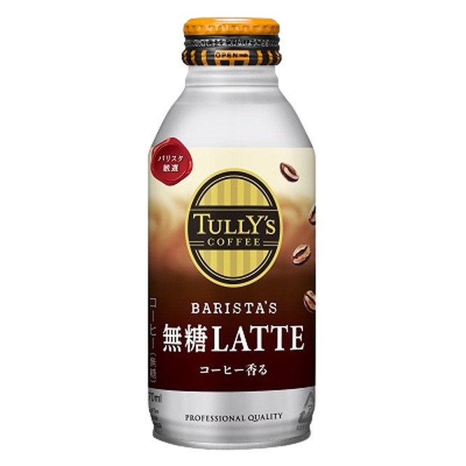 370ml×48本 タリーズコーヒーバリスタズ無糖ラテ