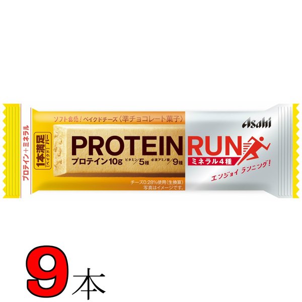 一本満足バー プロテイン ベイクドチーズ 9本セット