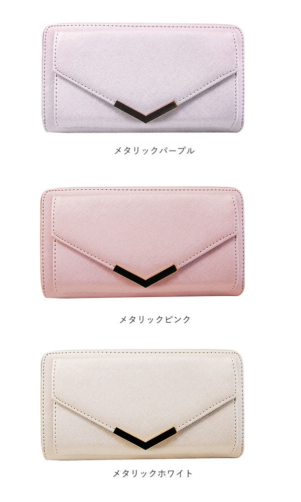 【シルバー・お財布ポシェット】 お財布ポシェット ママ 通販 お財布バッグ ショルダー お財布 ショルダーバッグ スマホ レディース お財布ショルダー 大容量 黒 ブラック シンプル おしゃれ 大人 かわいい 長財布