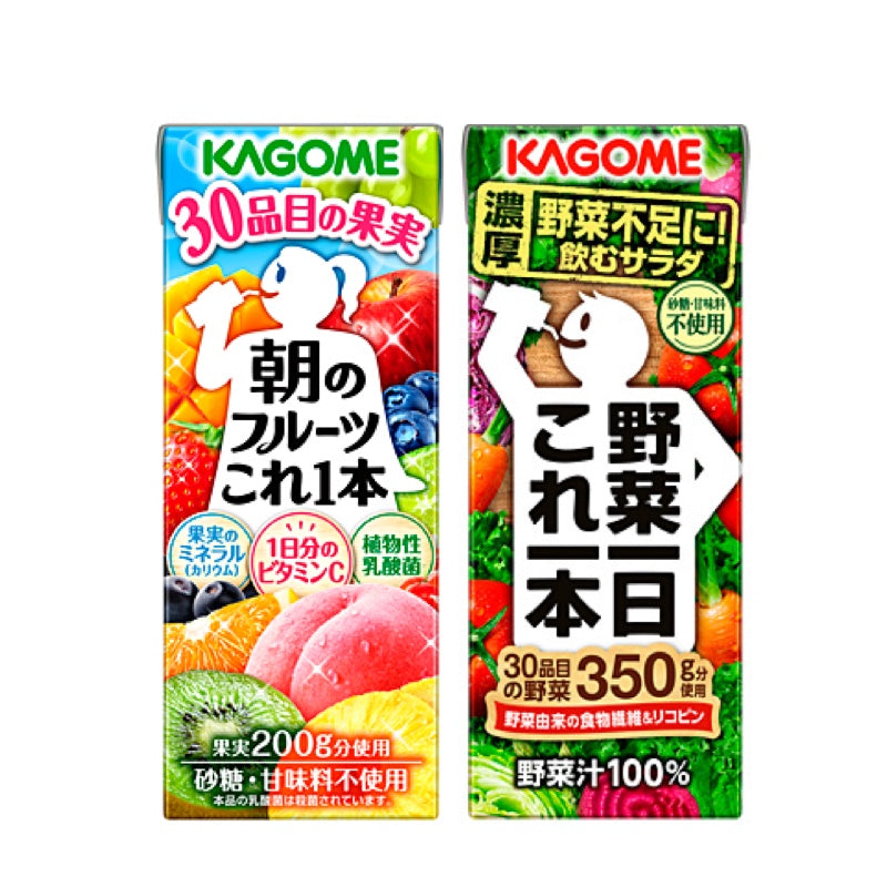 朝のフルーツこれ一本24本+野菜一日これ一本24本 計48本