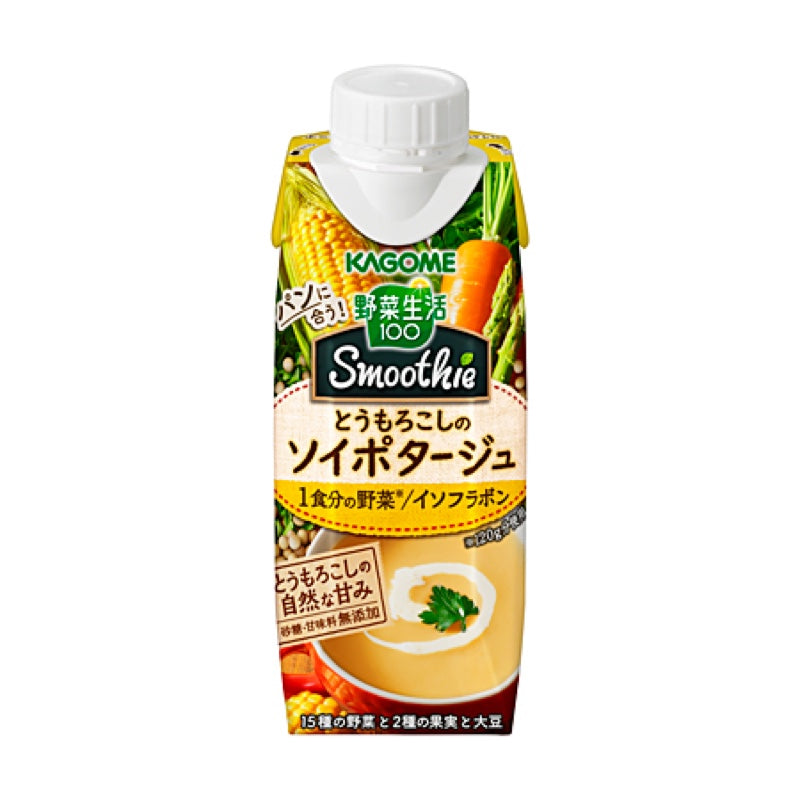 250g×24本 野菜生活100 SMOOTHIE とうもろこしのソイポタージュ