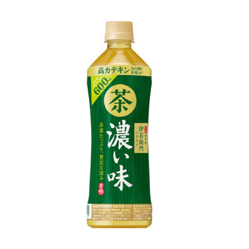 サントリー緑茶 伊右衛門 濃い味600ml×24本