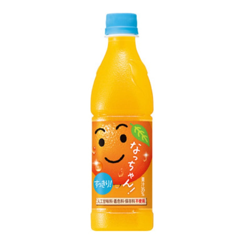 425ml×24本 なっちゃん オレンジ