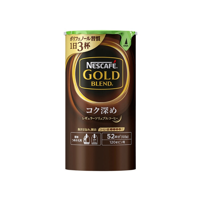 ネスカフェ ゴールドブレンド コク深め エコ&システムパック 105g×24本セット