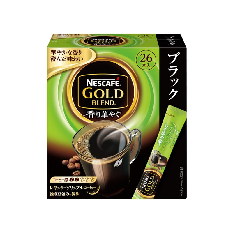 ネスカフェ ゴールドブレンド 香り華やぐ スティック ブラック 26p×12箱セット