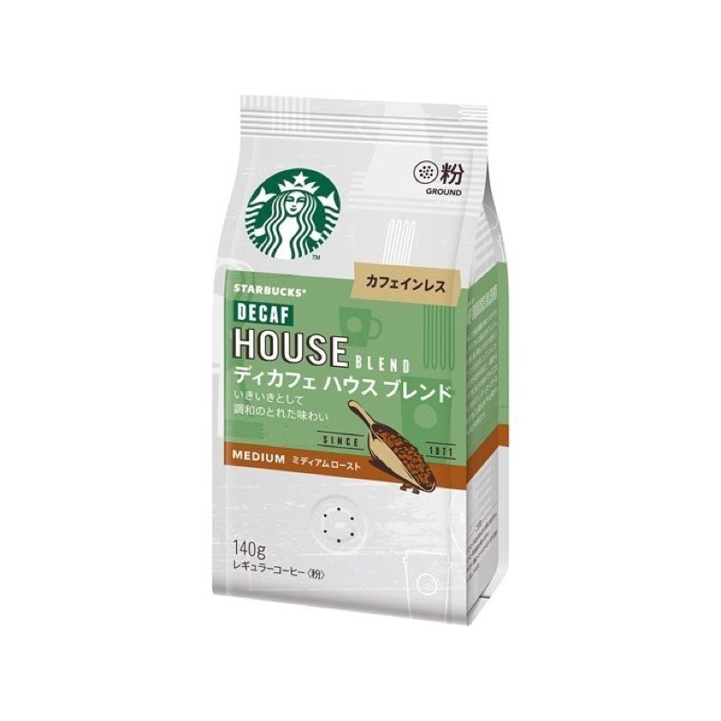 スターバックス コーヒー ディカフェ ハウス ブレンド 140g×12袋セット