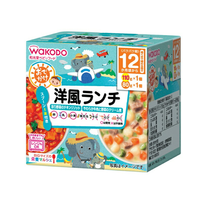 和光堂 BIG栄養おでかけ洋風/19110g、80g×24個