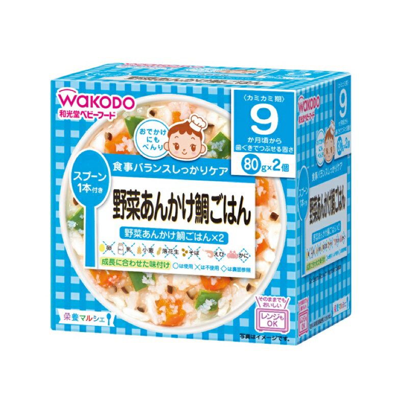 和光堂 栄養M野菜あんかけ鯛ごはん80g×2個×24個
