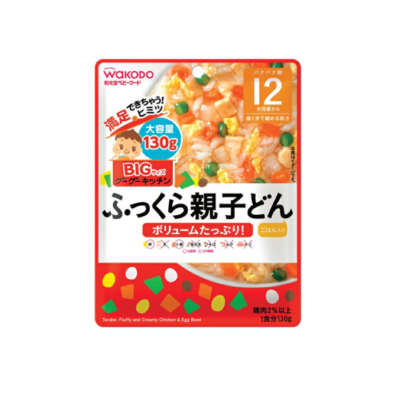 和光堂 BIGグーグーふっくら親子どん/18130g×48個
