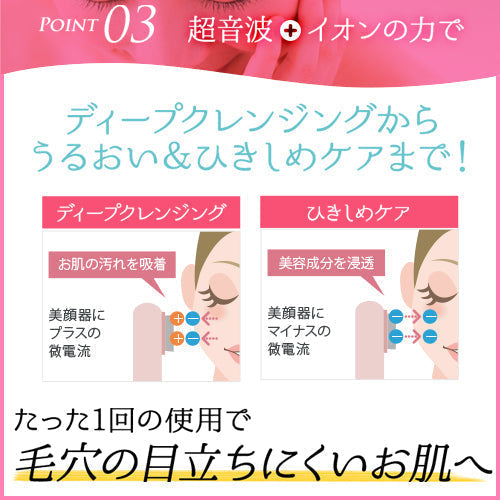 ヤーマン公式 毛穴ソニック美顔器 サークルピーリングプロ