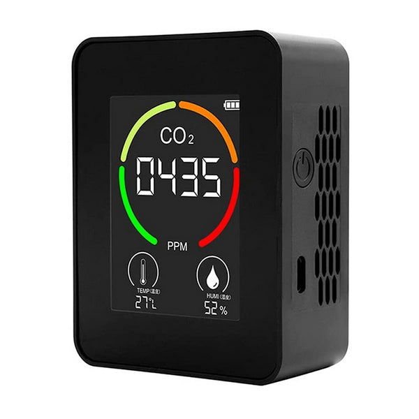 (WHITE)co2 センサー 二酸化炭素 濃度 測定器 濃度計