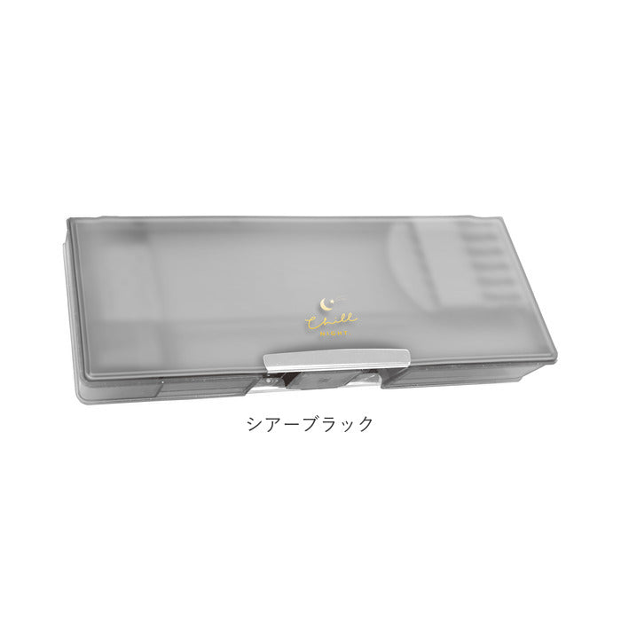 【クリア・筆箱】 筆箱 女の子 小学生 通販 ペンケース 筆入れ ふでばこ ソフトペンケース 両面 両開き 文房具 可愛い 箱型 透明 子供 小学校 入学準備 シンプル 入学祝い ギフト