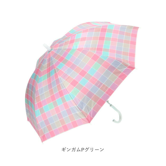 【ピンク】 晴雨兼用 傘 キッズ 通販 uvカット 子供用 55cm かさ 55 男の子 女の子 グラスファイバー骨 遮蔽率 遮光率 99.9以上 耐風骨 ジャンプ傘 長傘 日傘 子供かさ こども 雨傘 おしゃれ