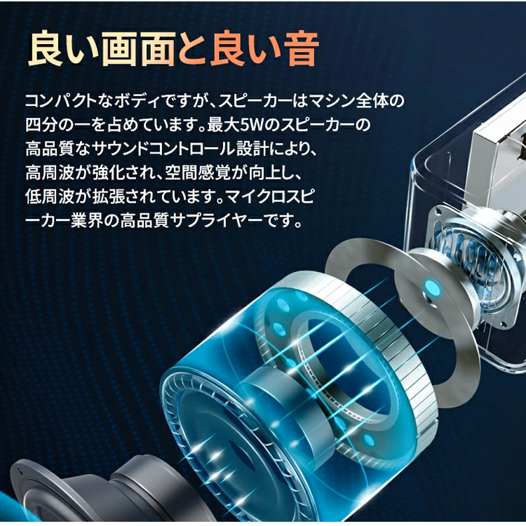 VANKYO GO300 プロジェクター 小型 天井 家庭用 bluetooth vankyo-002