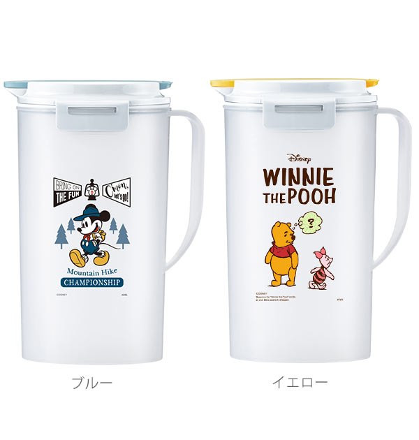 【イエロー・冷水筒】 ピッチャー 2.0L ASVEL アスベル 通販 ドリンクビオ DRINK VIO 2リットル 2000ml 冷水筒 かわいい おしゃれ 水差し 冷水ポット 麦茶ポット サイドロック付き ワンプッシュ 洗いやすい