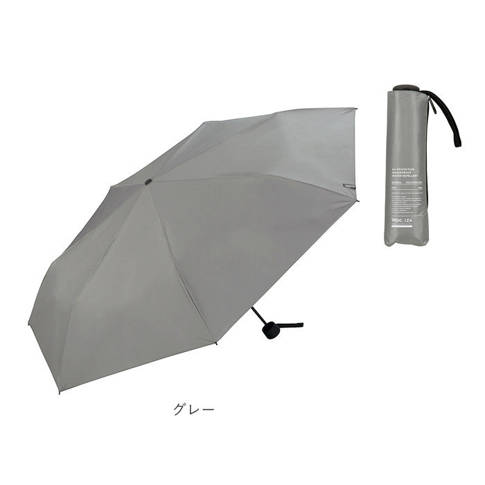 【ネイビー・折りたたみ傘】 ワールドパーティー wpc 折りたたみ傘 ZA004 通販 晴雨兼用傘 メンズ ブランド IZA 簡単 開閉 傘 60cm 完全遮光 100% 折り畳み傘 雨傘 日傘 おしゃれ uvカット 紫外線 対策 無地