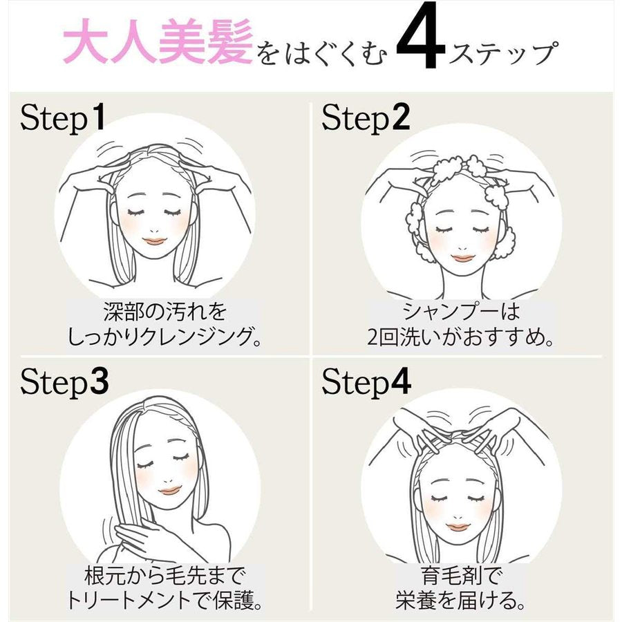 アデランス 薬用スカルプ モイスチャーコントロール 370ml ベネファージュ (2種セット シャンプー ・トリートメント)