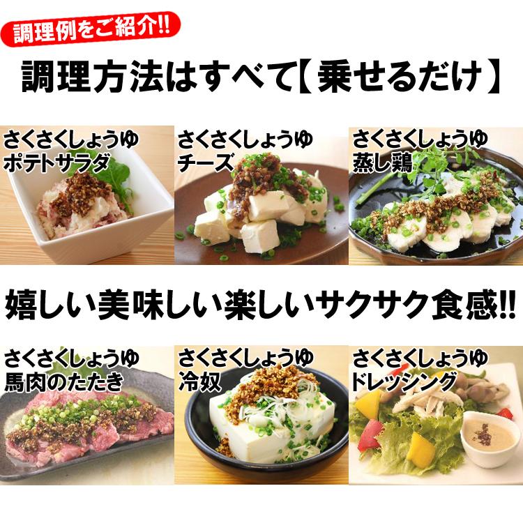 サクサクしょうゆ350g オイルベース