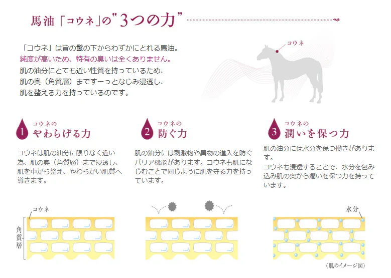 馬油(コウネ)化粧品 コウネネイルケア〈初回限定〉トライアルサンプルセットをプレゼント★　保湿　潤い　乾燥　美容液　国産　プレゼント　アロマの香り