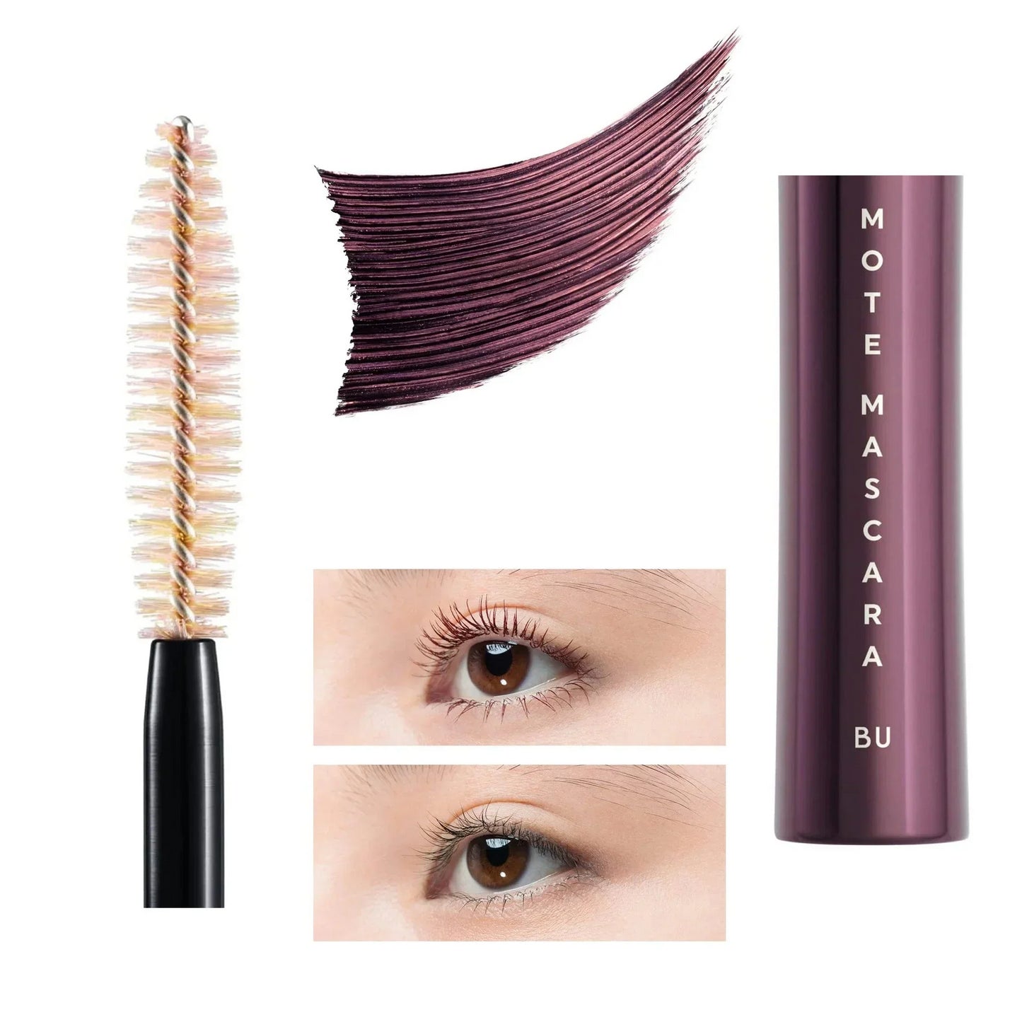 UZU BY FLOWFUSHI ウズ フローフシ モテマスカラ バーガンディ MOTE MASCARA BURGUNDY