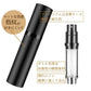 【プシュ式&5ml】アトマイザー 香水噴霧器 旅行用 入れ方簡単 革詰め替え香水瓶 ポータブル設計 漏れ防止 底部充填 女性 男性 携帯用 メイク道具 詰替容器 コンパクト s122A(ブラック  アルミニウム合金)