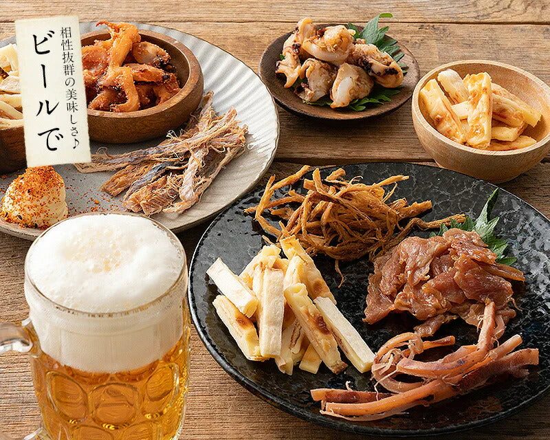 おつまみセット 9種 いか チーズ あたりめ 鶏はらみ 厳選 おつまみ 珍味 酒の肴 母の日 プレゼント ギフト  母の日思いの 健康 実用的 父の日 子供 孫 ※ポスト投函商品の発送は1～2週間前後になります