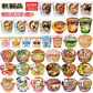 【カップ麺Re】マルちゃん 日清食品 サッポロ一番 明星食品 エースコック ブタメン ミニカップ麺に味噌汁も入ったコラボ 30種セット 関東圏送料無料