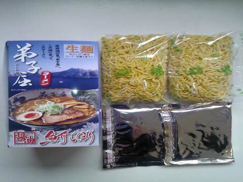 北海道名産品 ご当地ラーメン　弟子屈 魚介絞り醤油2食×3