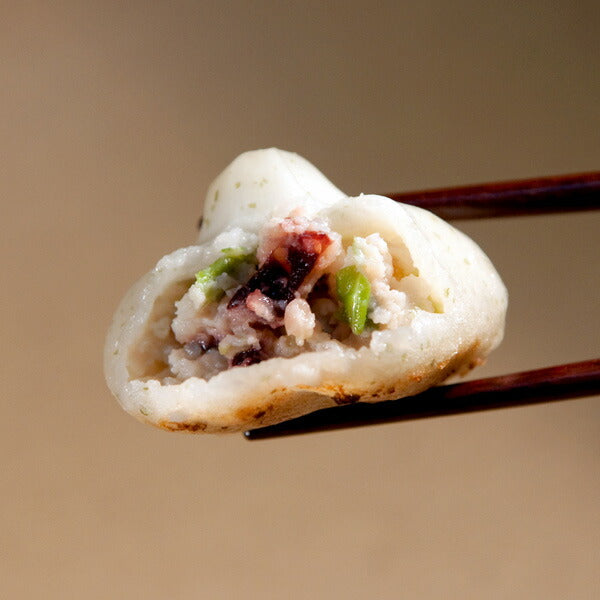 北海道名産品　もちぷり丸餃子三昧セット 10個（25g）×3種