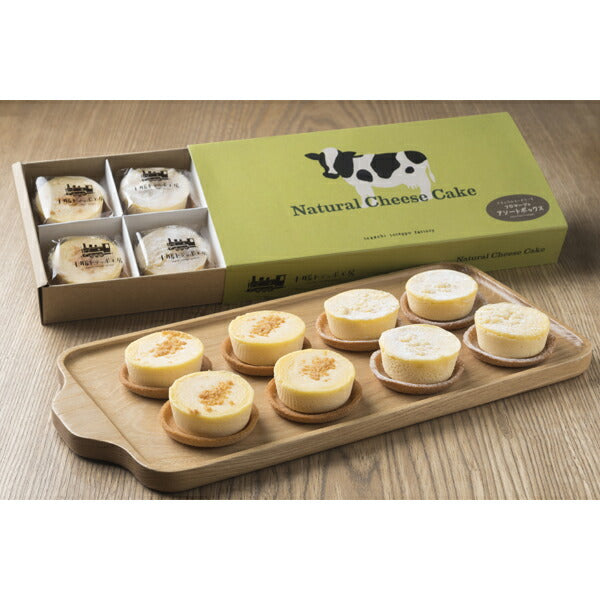 北海道産 ナチュラルチーズケーキ【アソートボックス】 ２箱セット【送料込み】